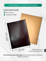 Магнитный винил с клеевым слоем А4 5 штук