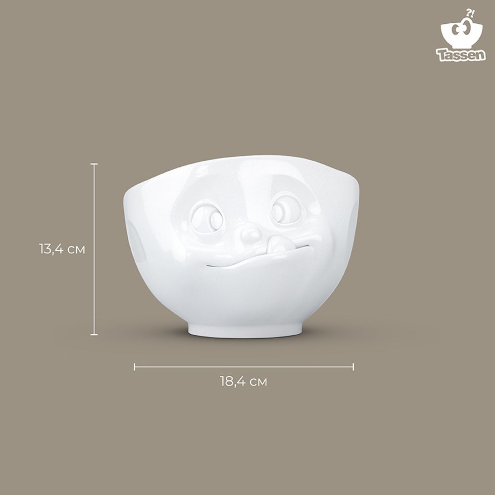 Чаша Tasty, 1 л, белая