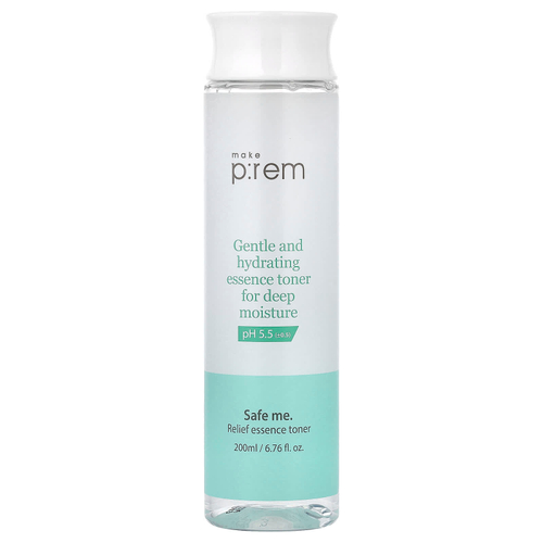 make p:rem, Safe Me, Relief Essence, тоник, 200 мл (6,76 жидк. унции)
