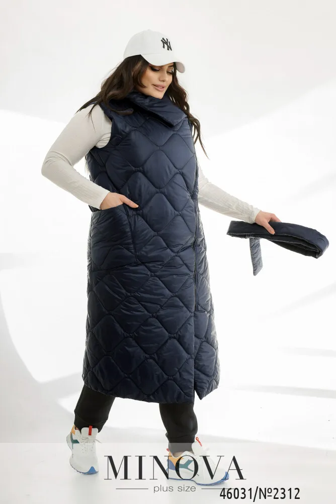 Жилет 2312-синий Minova