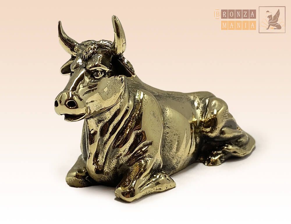 фигурка Бык лежащий