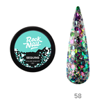 RockNail Гель-краска Sequins 58 Phone Charm, 5г