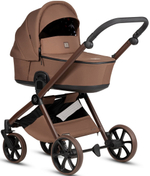 Детская коляска Tutis Mio 3 Plus Limited New 3 в 1 с автокреслом Beno Black 1622016 Hoopoe Brown