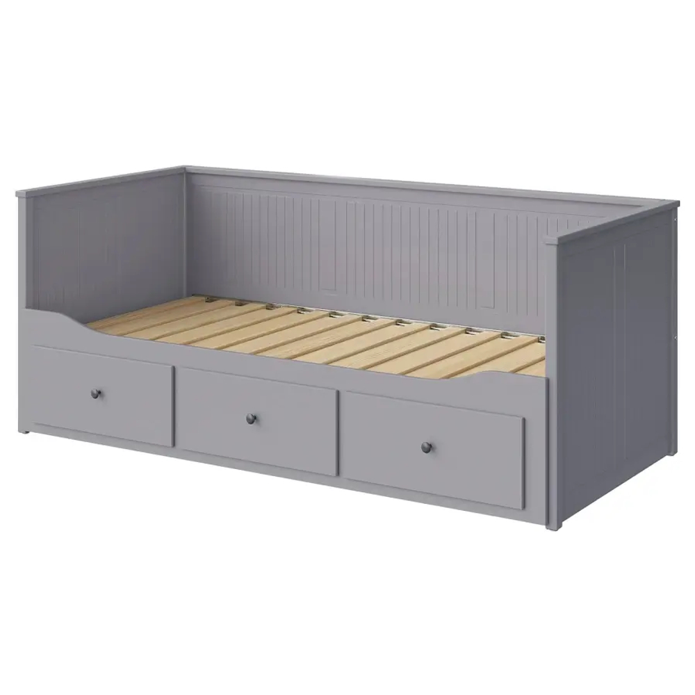 Кушетка - IKEA HEMNES, 80x200 см, серый, Хемнэс ИКЕА