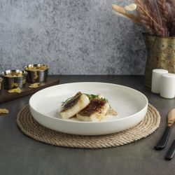 Тарелка с бортом d 25,5 см h3,9 см   Noble [6]