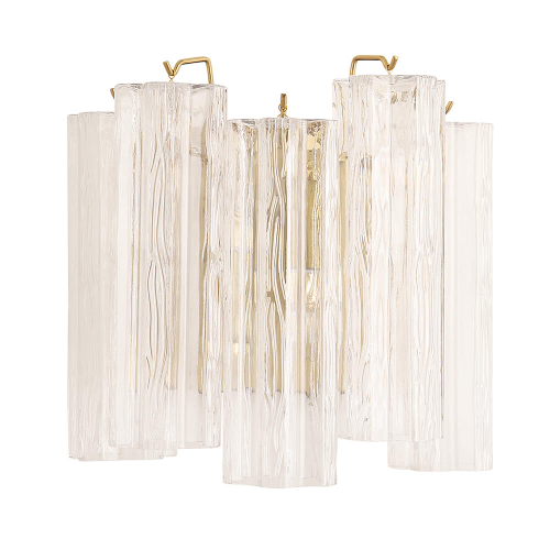 Настенный светильник Crystal Lux Rose AP2 Brass