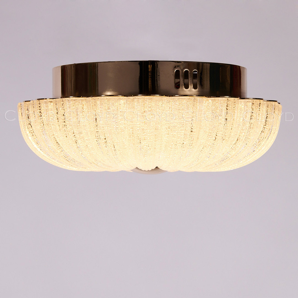 Потолочный светильник Cloyd DESSA-A FM1 / Ø30 см - золото (арт.10371)