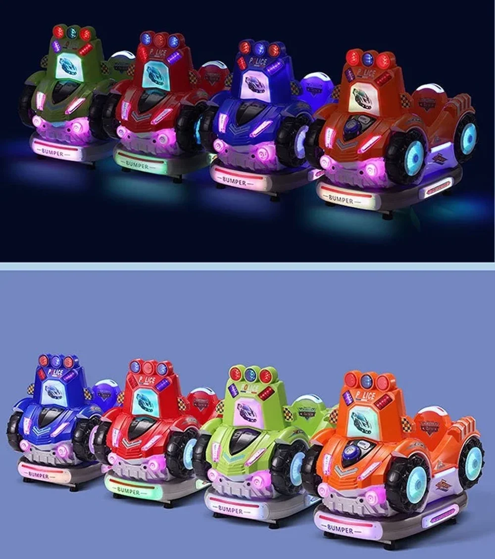 Аттракцион качалка с играми и мыльными пузырями «Патруль»