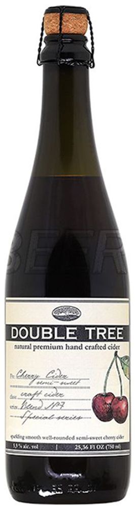 Сидр Дабл Три Темная Вишня / Double Tree Dark Cherry 0.75 - стекло