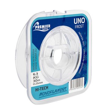 Леска UNO FROST 0,25mm/30m Clear Nylon PREMIER fishing (PR-UF-T-025-30)