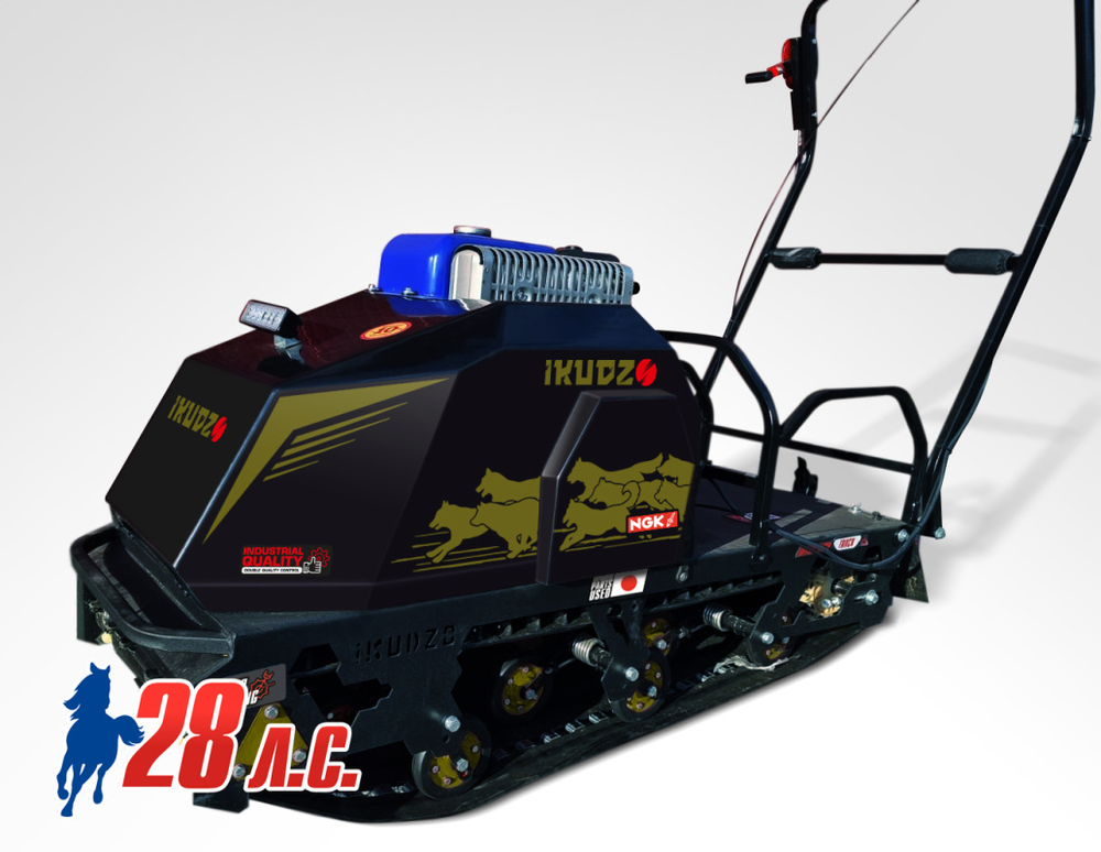 Мотобуксировщик IKUDZO 2.0 1450/500 EKR28