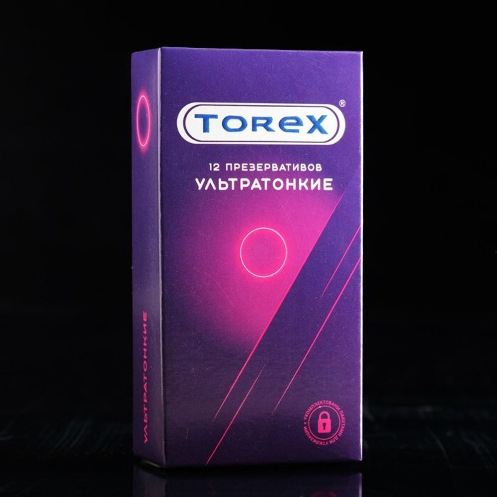 Презервативы Torex, ультратонкие, 12 шт. (Россия)