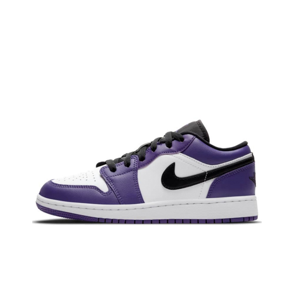 Кроссовки Air Jordan 1 Low GS  "Court Purple" 553560-500