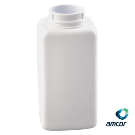 Овальная бутылка для порошка, 2 унции Amcor