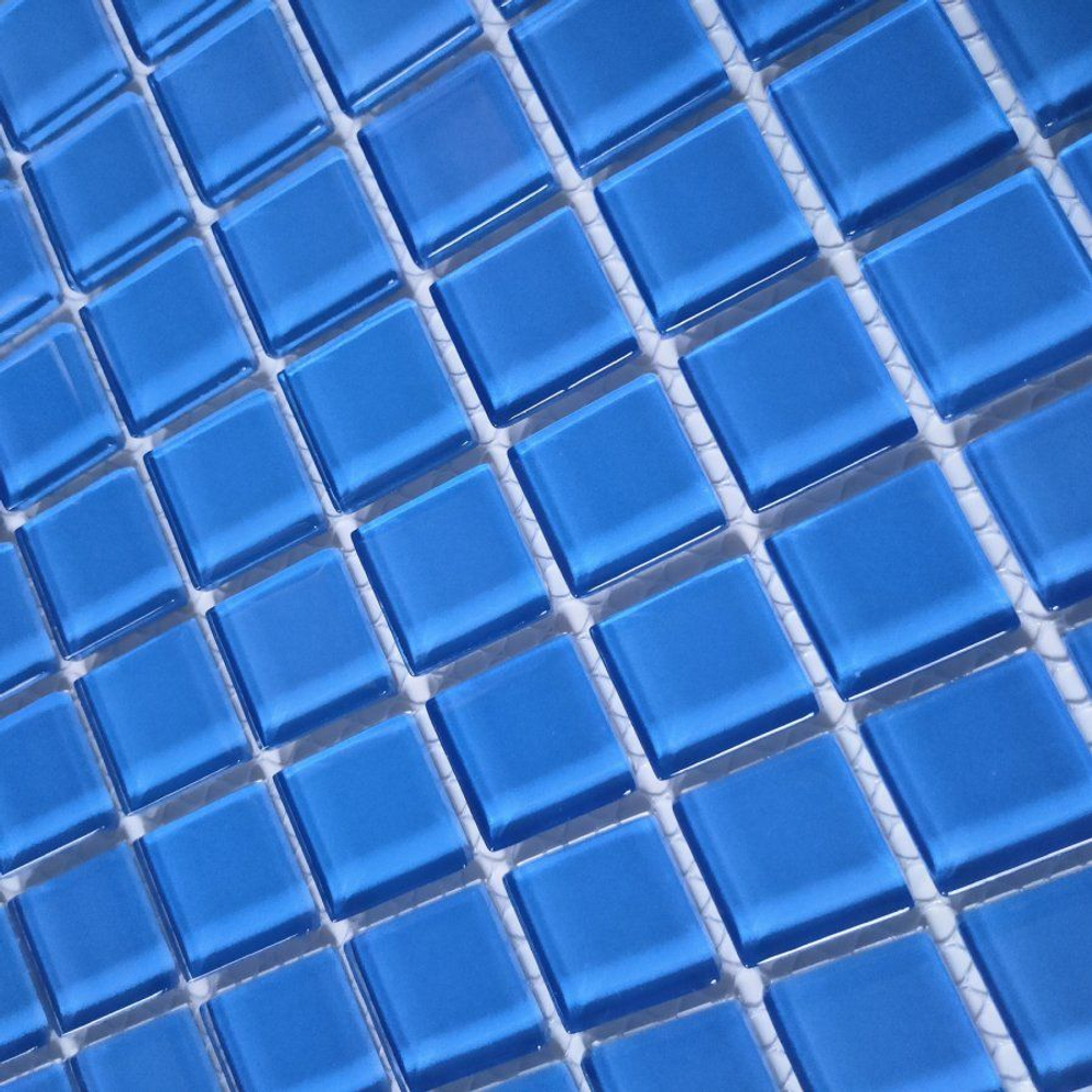 Мозаика стеклянная Royal blue/Королевский синий (25х25) 300х300х4 мм (шт)
