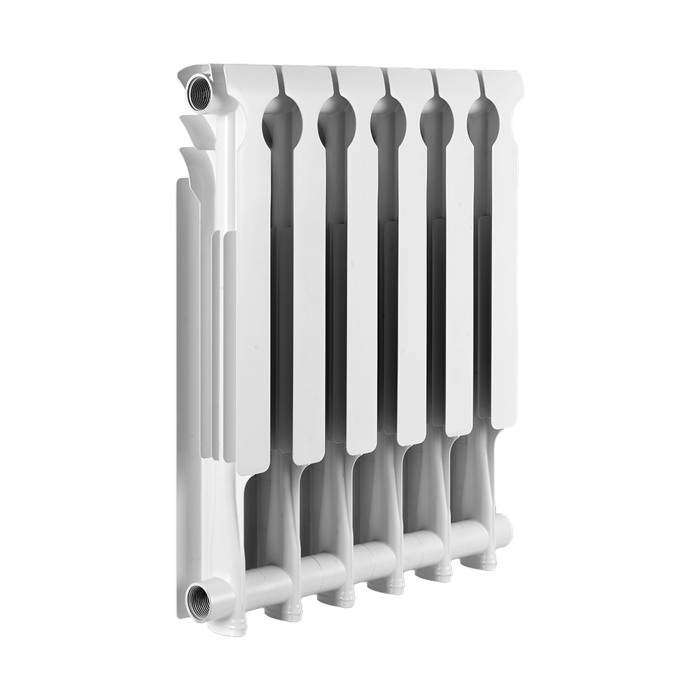 Радиатор алюминиевый SMART Install Easy One 500 (565x78x76мм) 10 секций 1390вт.