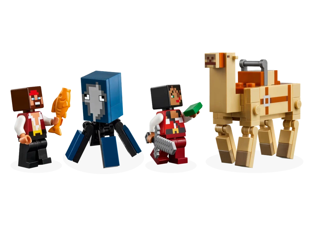 Конструктор LEGO Minecraft 21259 Путешествие на пиратском корабле