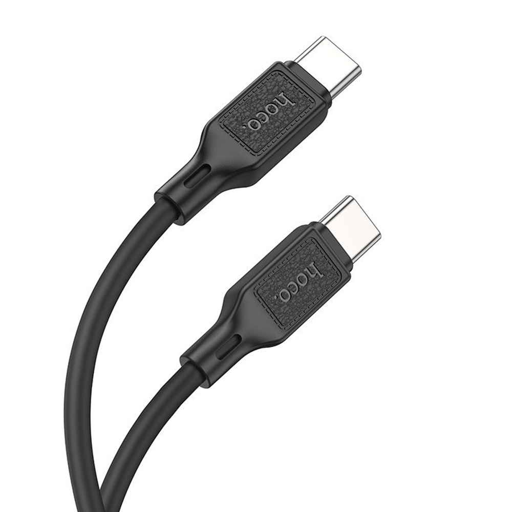 X90 Cool 60W silicone charging data cable for Type-C to Type-C