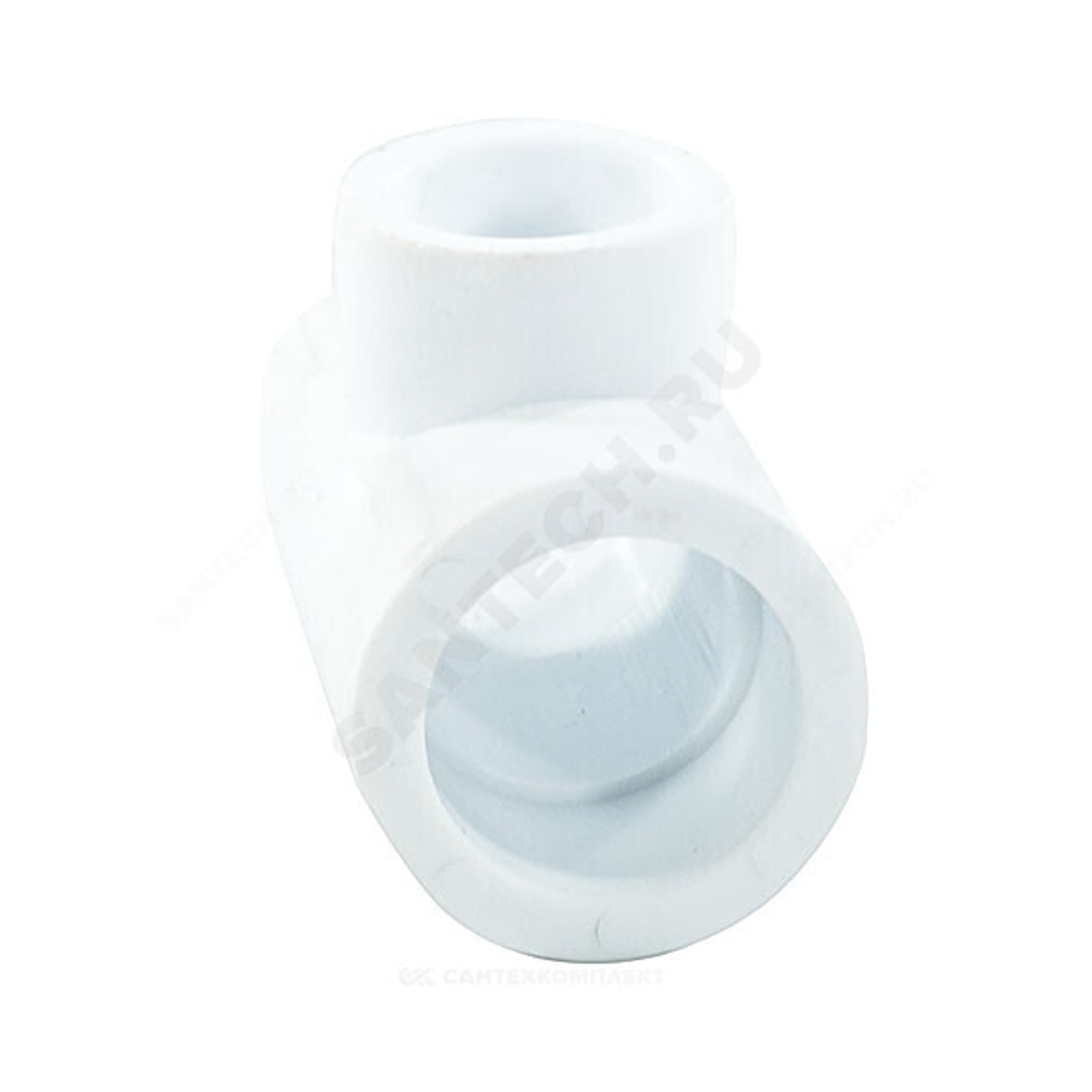 Тройник PP-R переходной белый Дн 25х20х25 PRO VALFEX 10252025-PRO