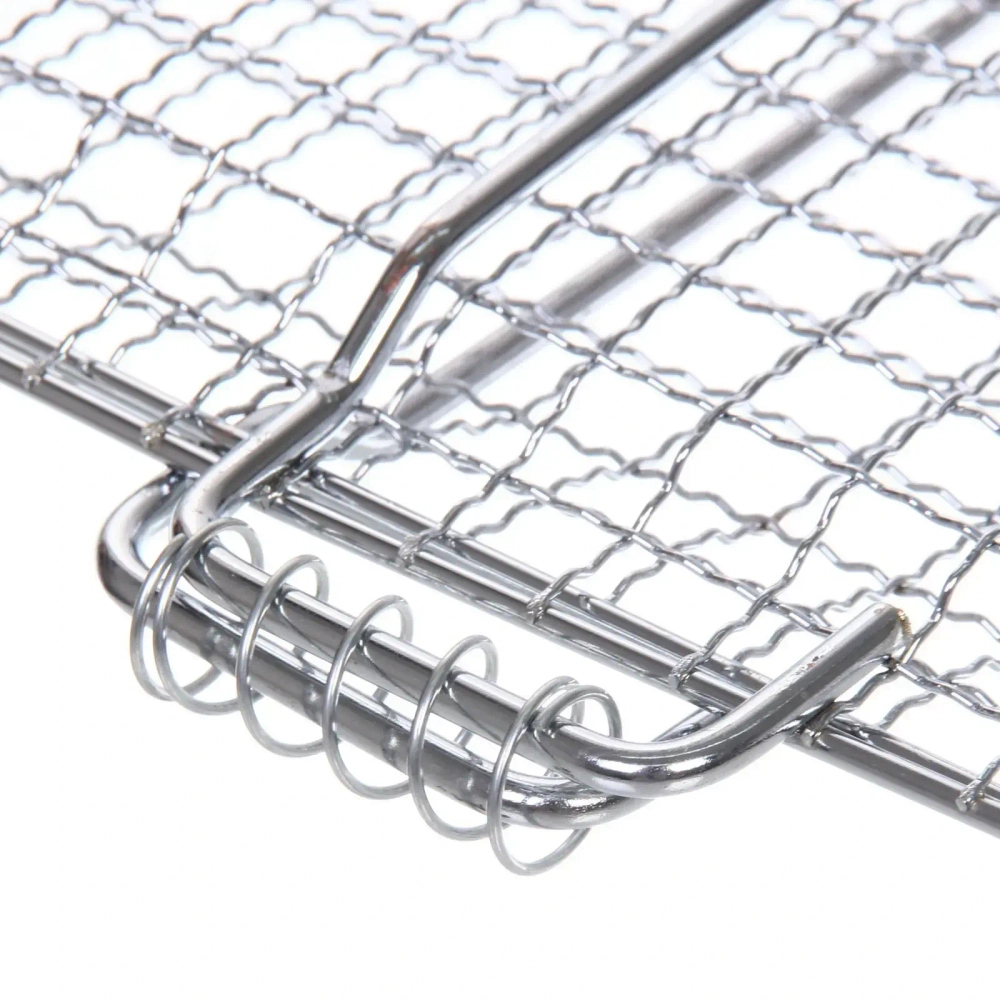 Решетка-гриль универсальная 42*26 см, h=2,5 см (длина с ручкой 57 см)