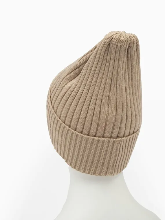 Шапка женская зимняя, цвет какао, размер 52-56