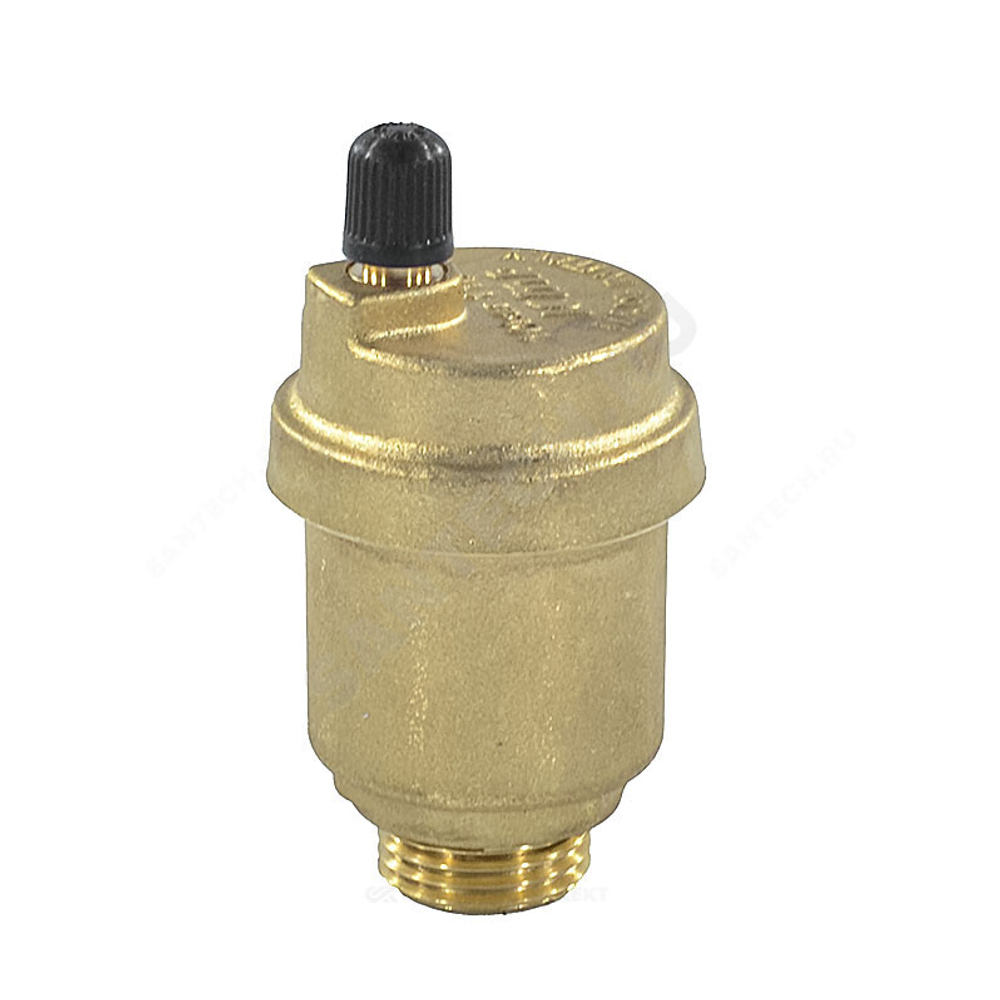 Воздухоотводчик автоматический латунь 700 Ду 15 Ру10 G1/2" НР прямой Icma 82700AD05