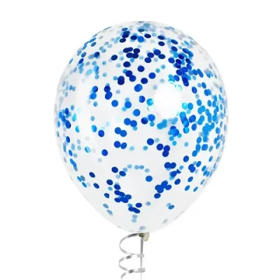 Синий конфетти