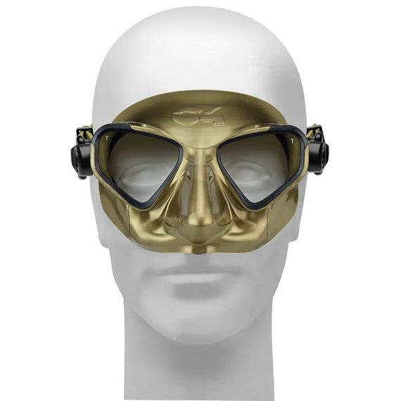 Маска безрамочная C4 Carbon Falcon Aurea малообъемная