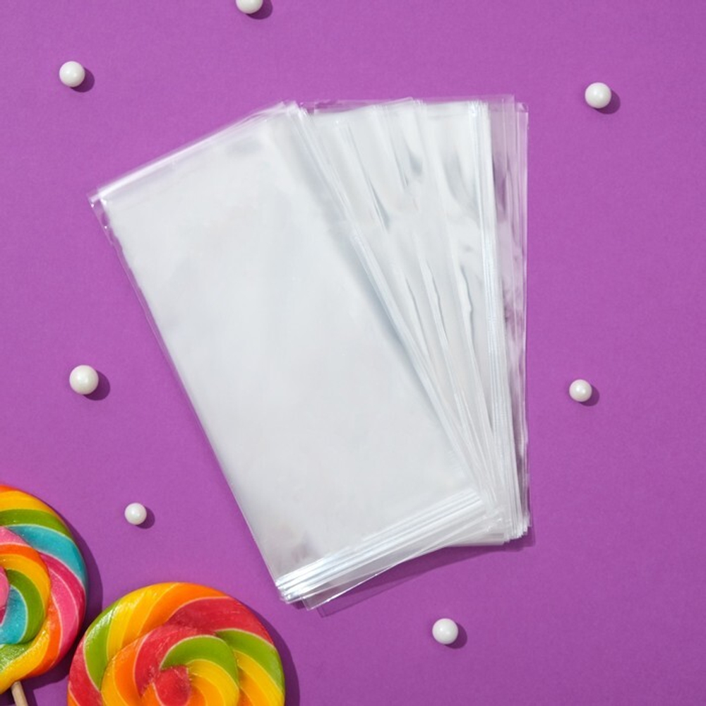 Пакет БОПП 6 х12 см, 25 мкм