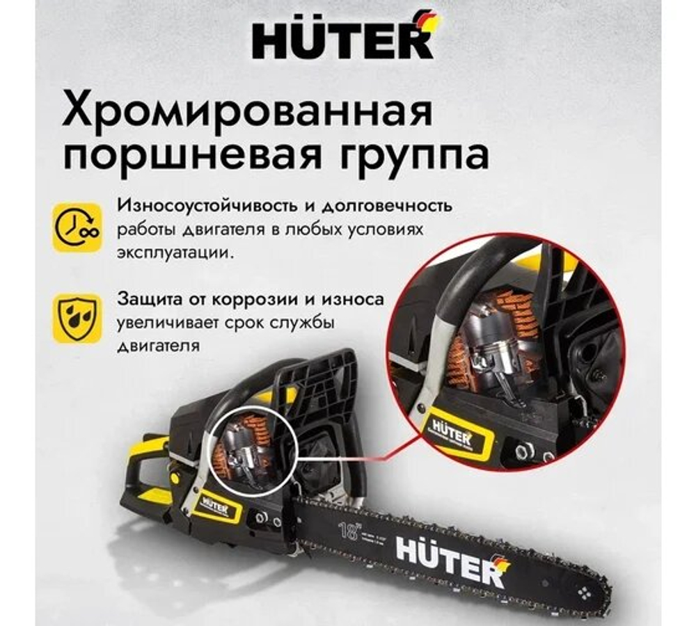 Бензопила HUTER BS-45