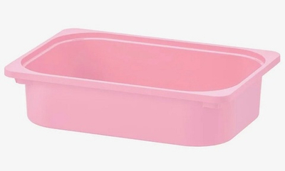 Контейнер для стеллажа Труфаст Trofast, 42*30*10, розовый
