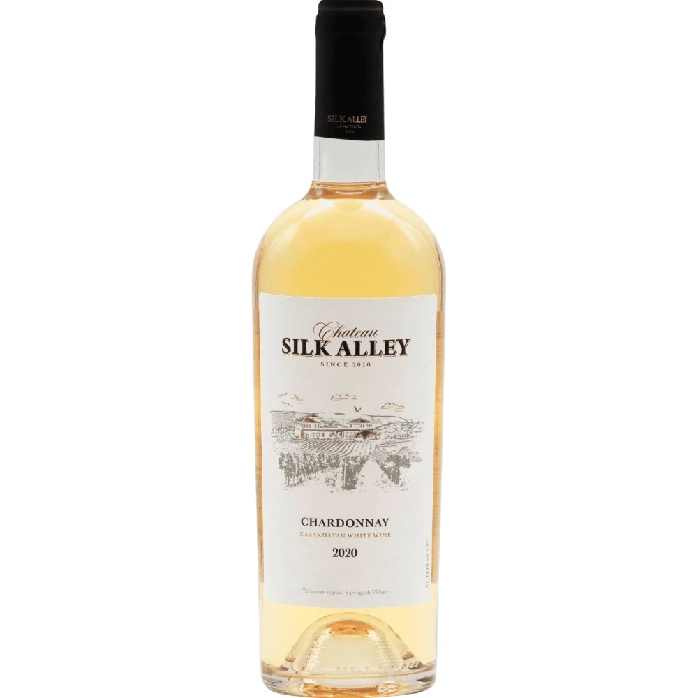 Вино Chateau Silk Alley Chardonnay 0,75 л.