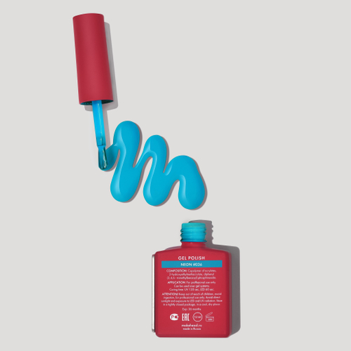 Гель-лак Neon #036 (бирюзовый, тиффани) 12 мл