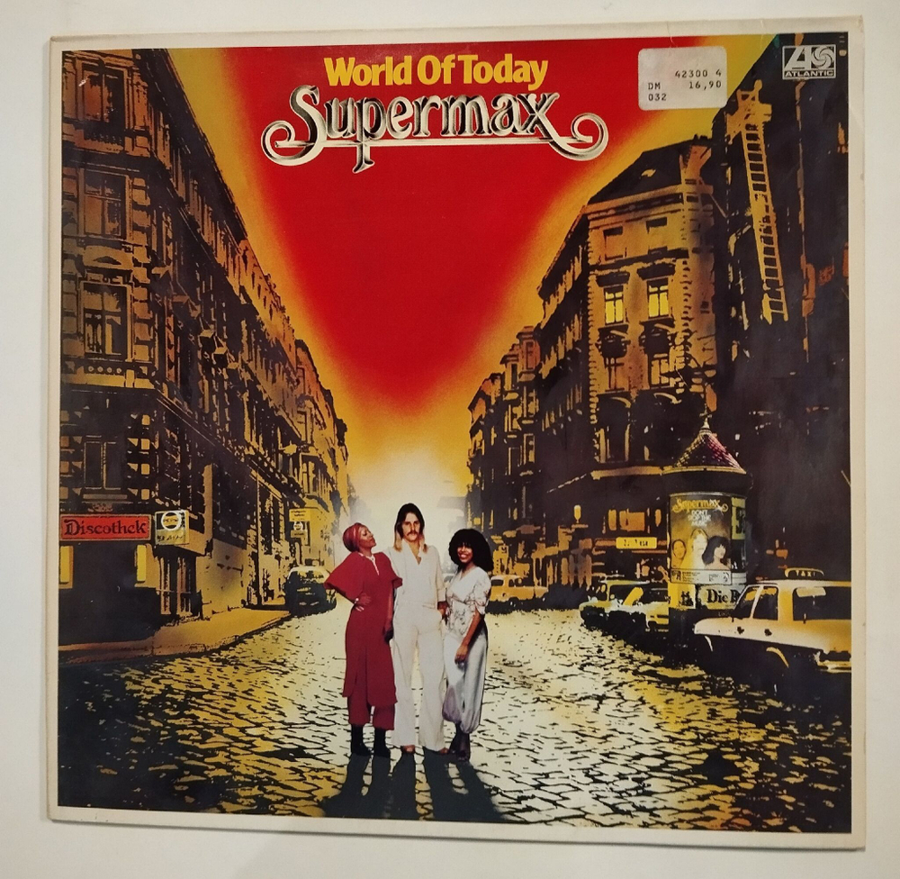 Винтажная виниловая пластинка Supermax World Of Today (Germany 1977)