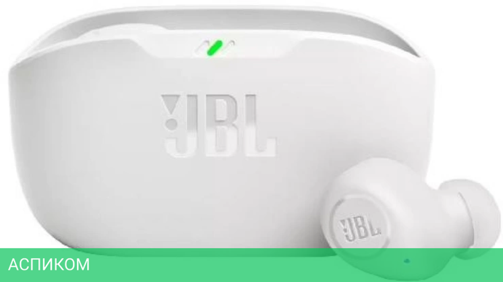 Наушники JBL Wave Buds White (JBLWBUDSWHT)