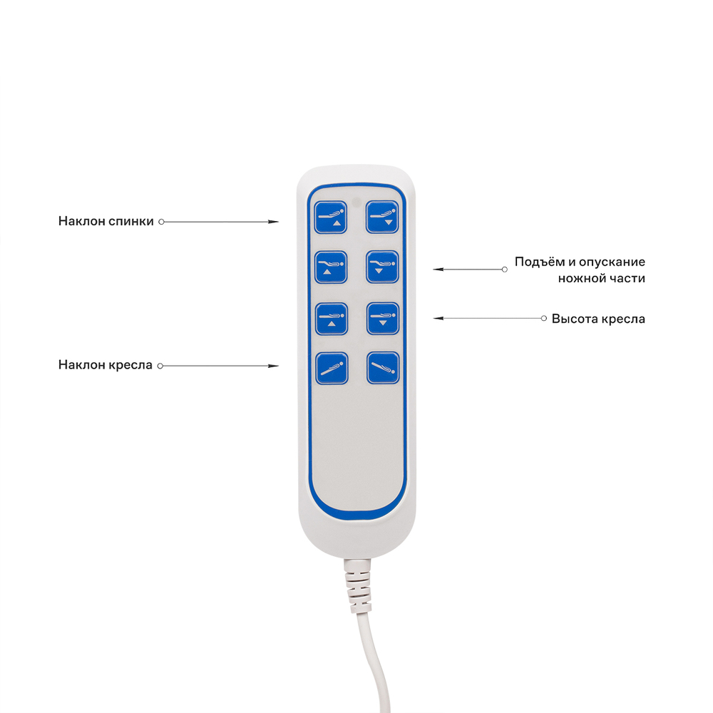 Косметологическое кресло МД-145, 4 мотора