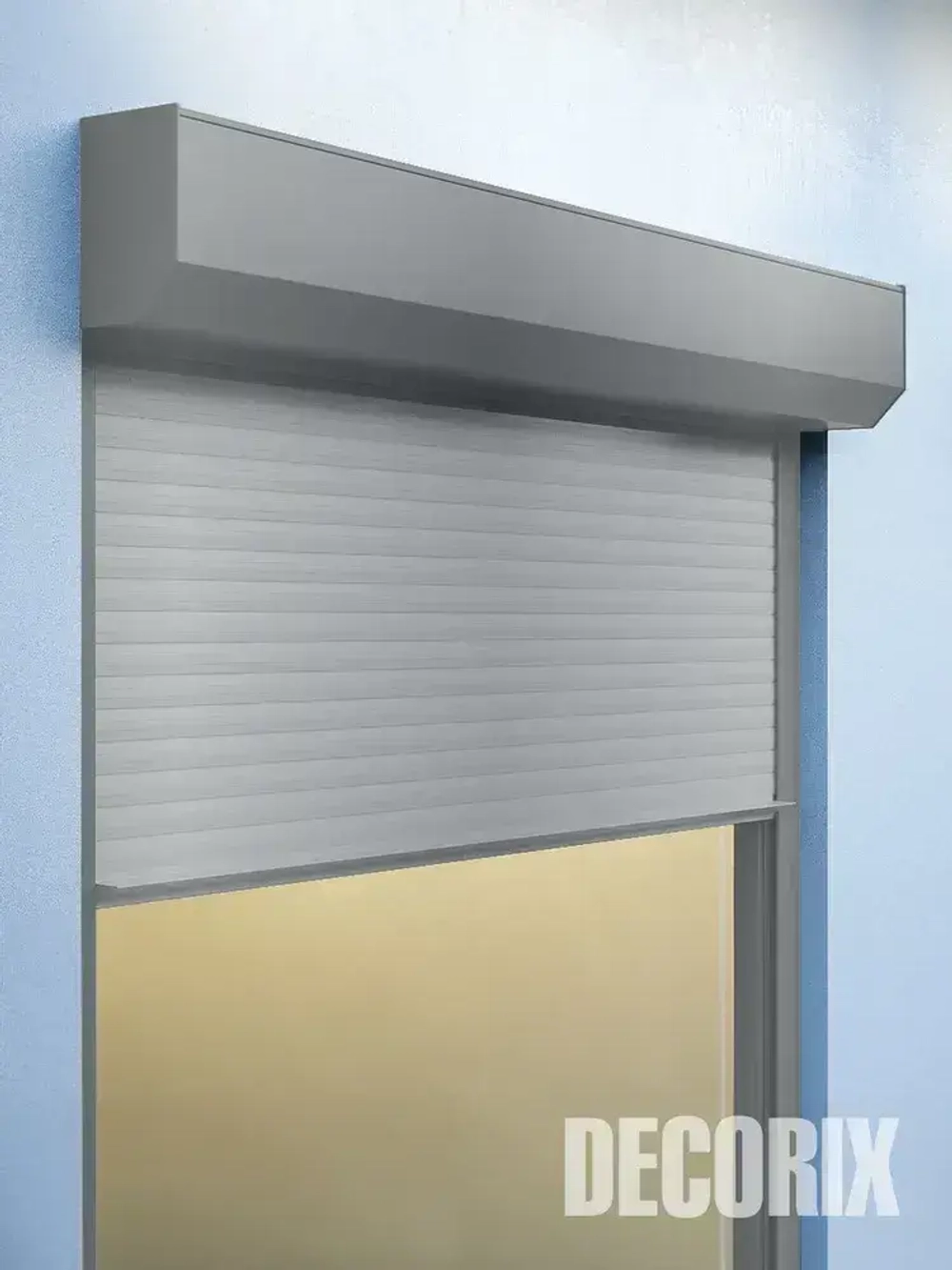 Аэрозольная грунт-эмаль по ржавчине 3 в 1 серебро краска для металла DECORIX 520 мл глянцевая в баллончике серебристая