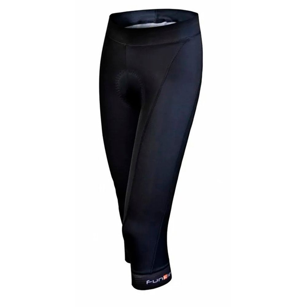 Велошорты/бриджи  женские Tortoli S-117-C13 Women Pro Knee Tights 3/4 с памперсом черные M Funkier