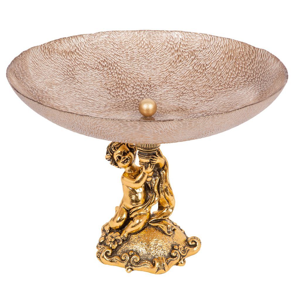 Фруктовница-конфетница Эдем Бронза