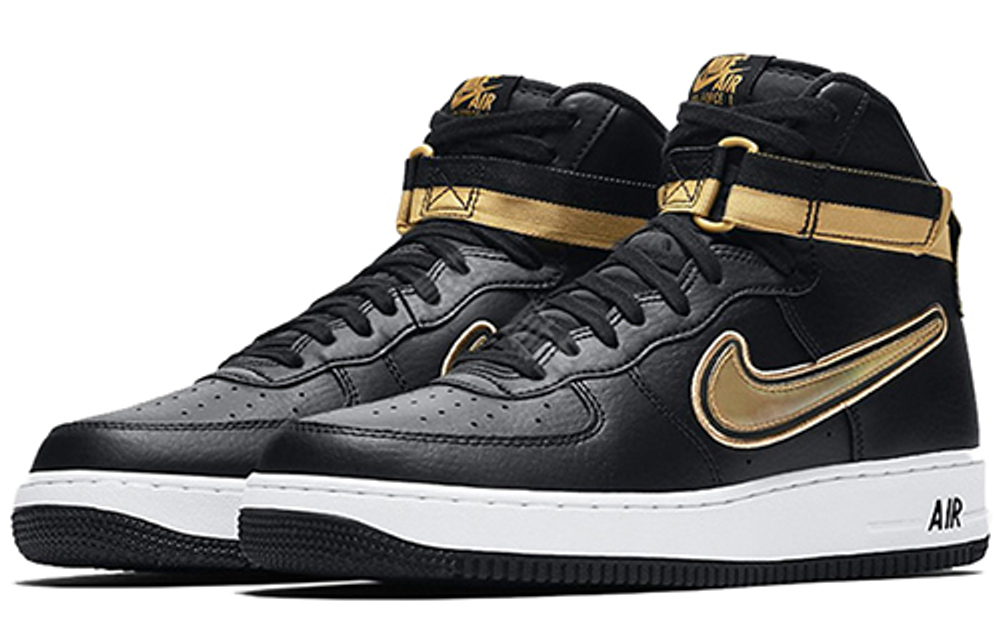 Кроссовки Nike Air Force 1 For The Love Of The Game Blackmetallic Nba