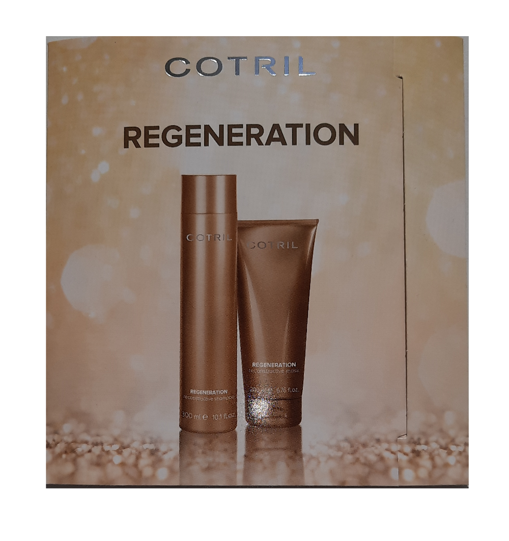 Пробники Регенирирующий Шампунь + Маска REGENERATION RECONSTRUCTIVE SHAMPOO COTRIL, 2*15ml
