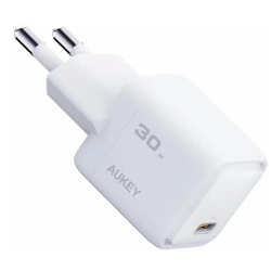 Сетевое зарядное устройство Aukey сетевое зарядное устройство Comet Mini 30W White (AWC-PA-C1W)