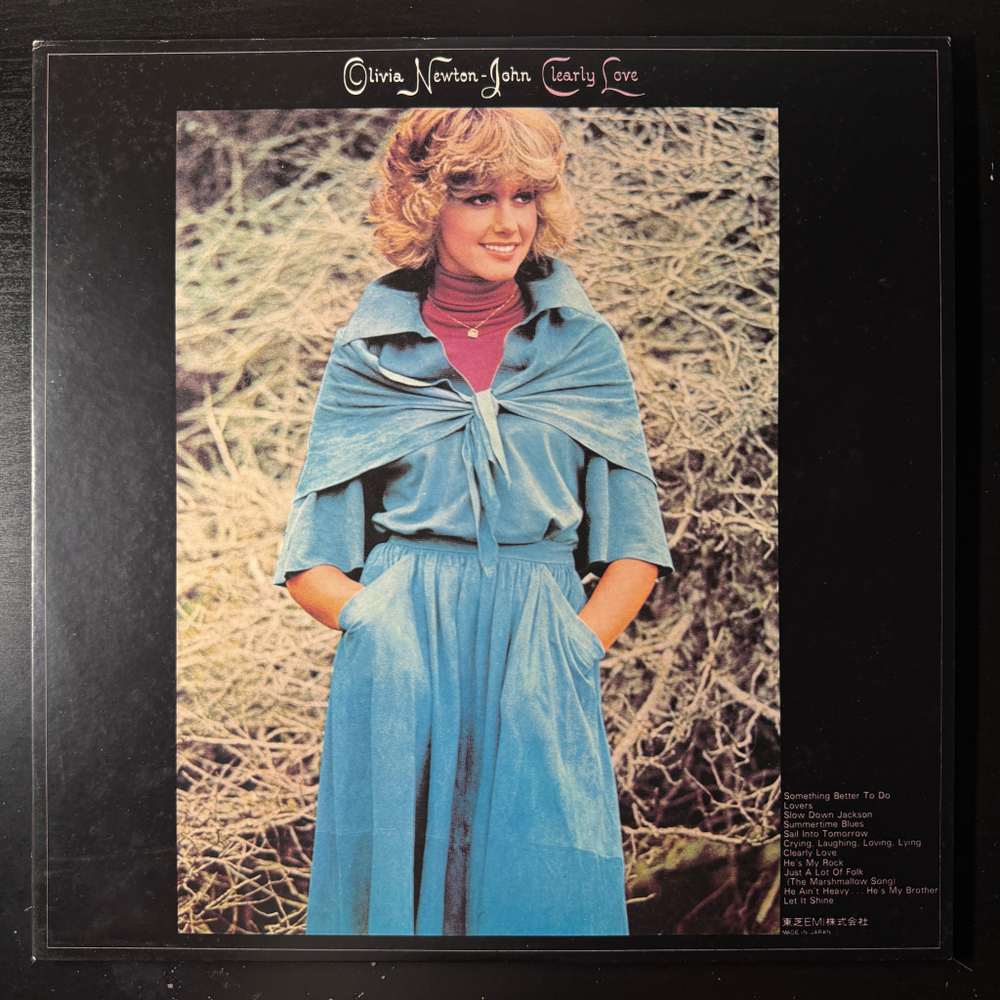 Виниловая пластинка Olivia Newton-John ‎– Clearly Love LP