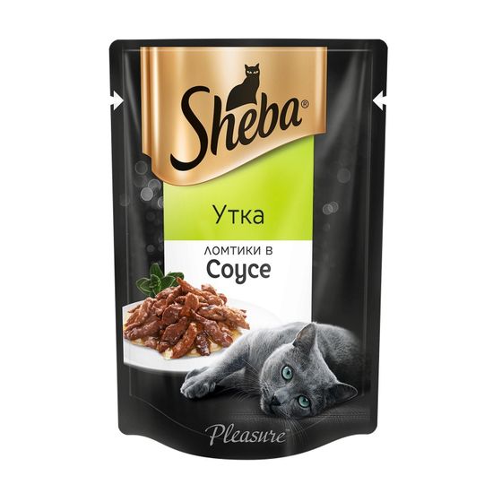 Sheba пауч в соусе утка 85 гр
