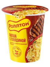 Лапша Роллтон С говядиной 70 г x 5 шт
