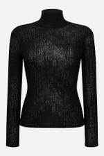 Водолазка из фактурной шерсти