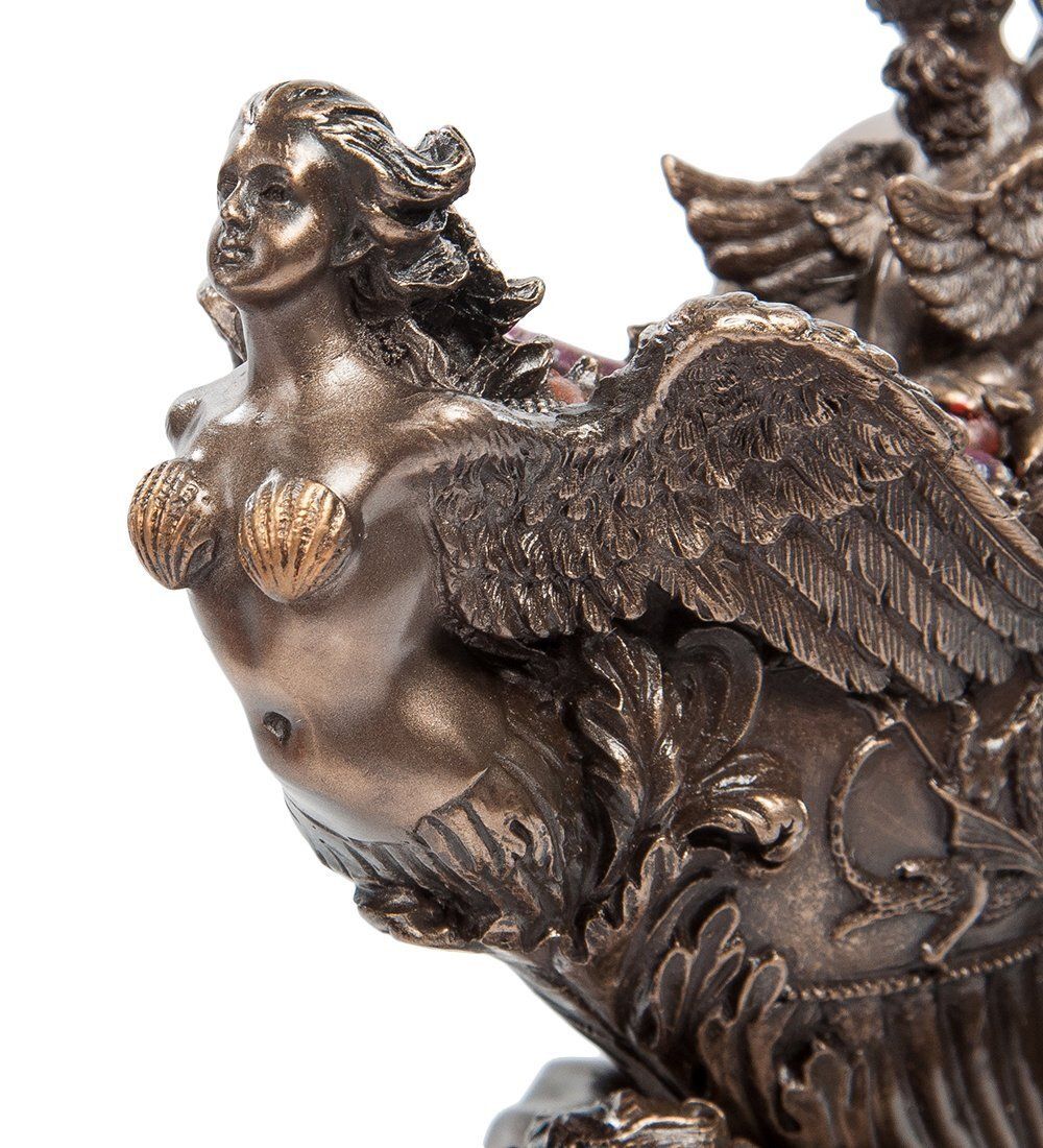 Veronese WS-618 Часы «Чаша урожая на плечах атлантов»