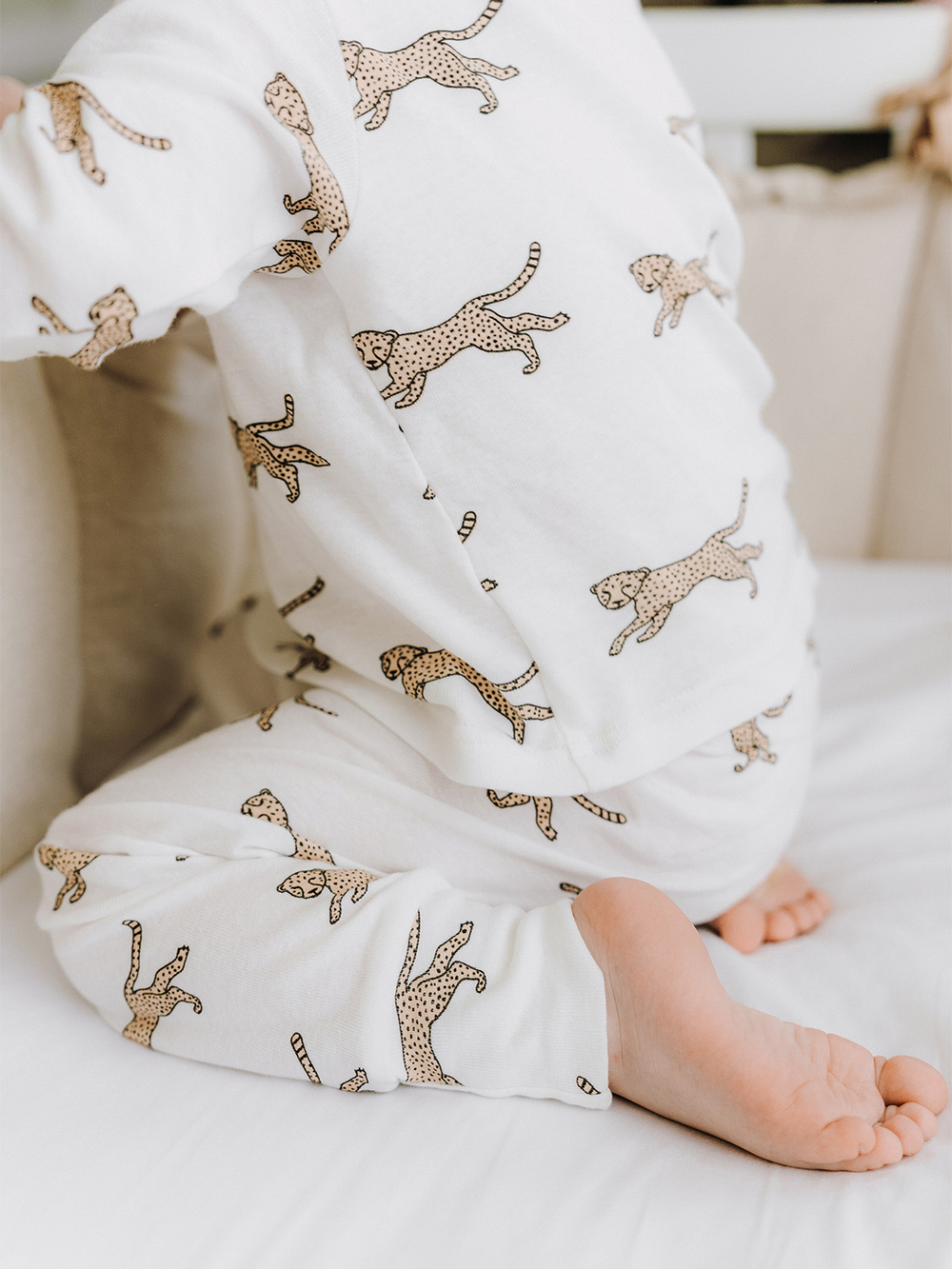 Пижама Mjölk Гепарды, на манжетах, уценка