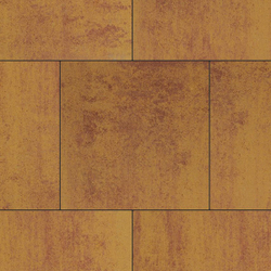 Тротуарная плитка КВАДРАТ 500х500 мм - Листопад гладкий Каир