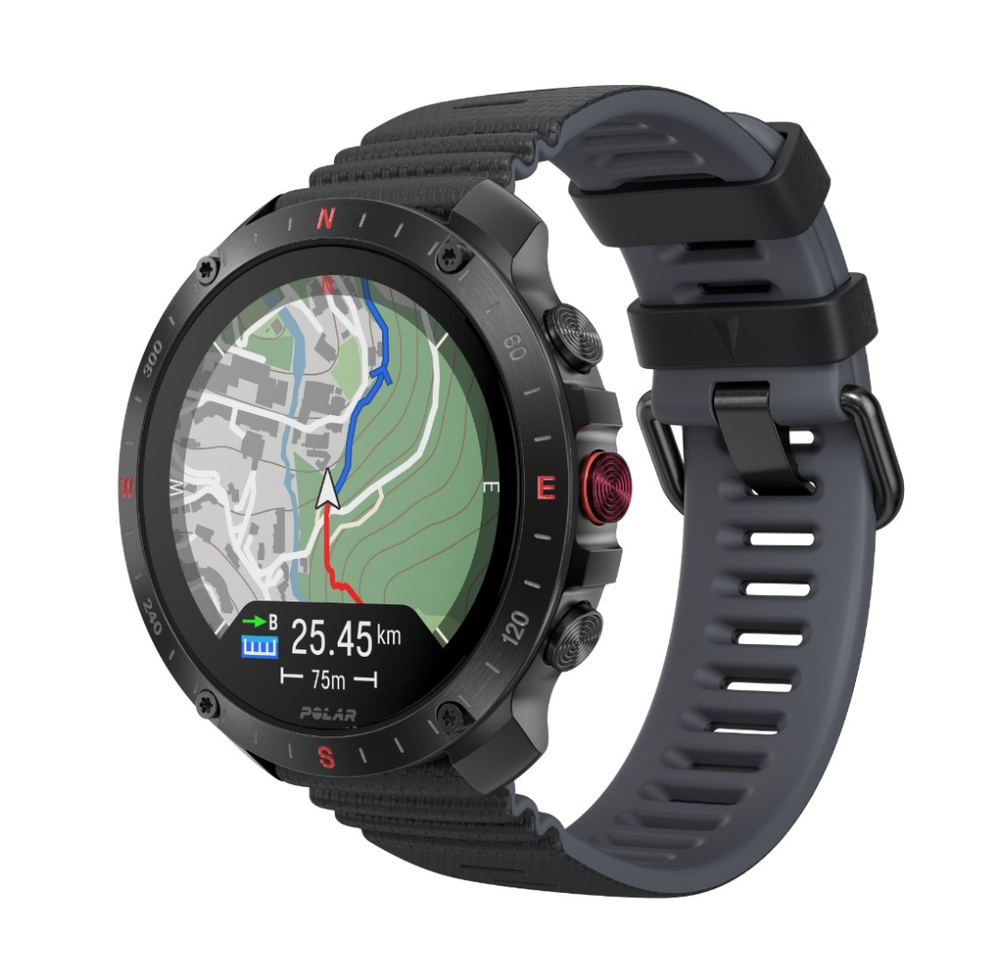 Умные спортивные часы Polar Grit X2 Pro Night Black